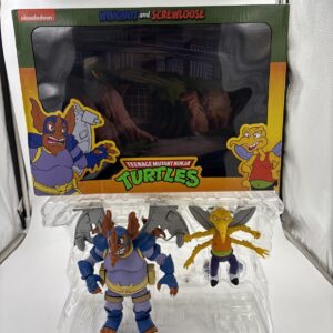 NECA Teenage Mutant Ninja Turtles 1987 figurines Wingnut & Screwloose 2 Pack