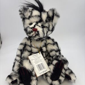 Charlie Bears Chequers Plush Teddy Bear 2016 Retired-Express DeL - New With Tags