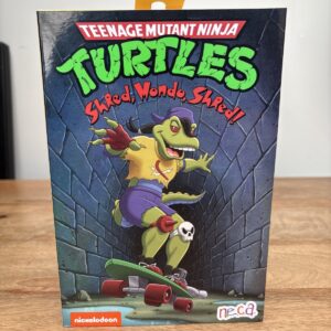 NECA TMNT Cartoon Mondo Gecko Shred, Mondo, Shred