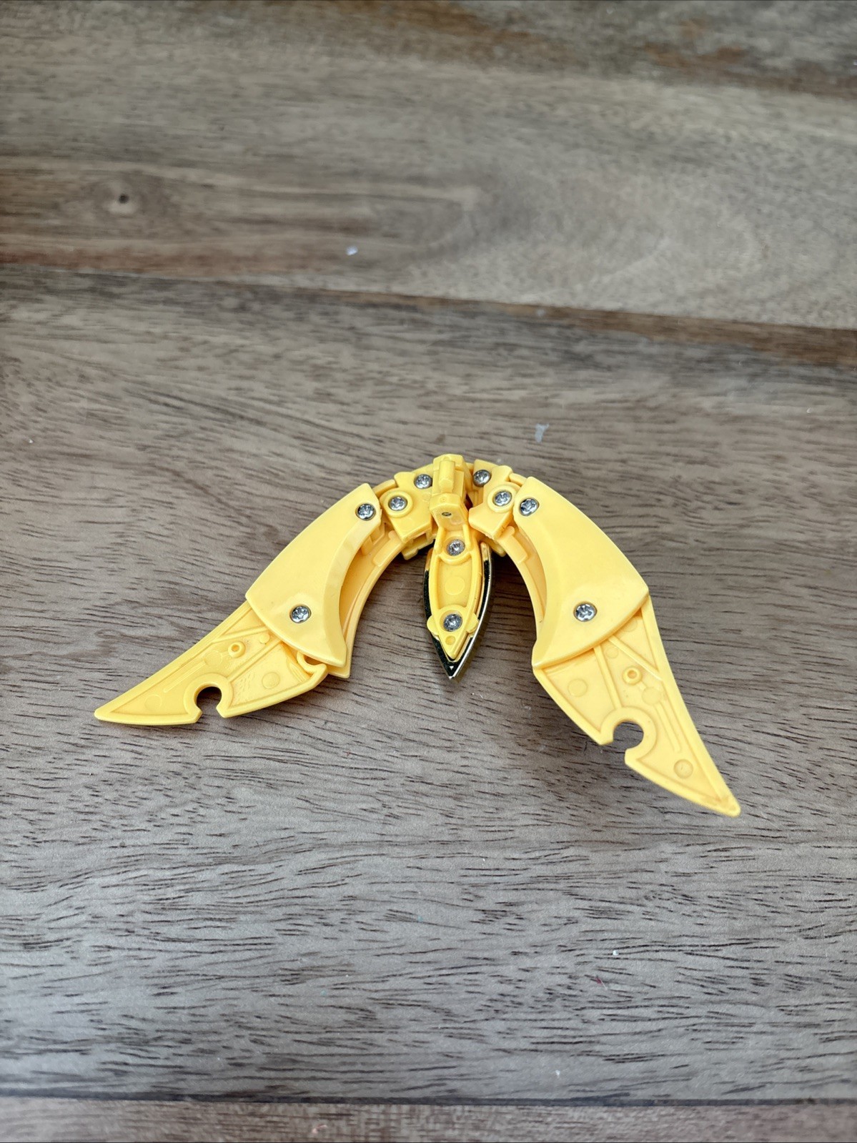Power Rangers Deluxe Ninja Storm Hurricane Megazord Firebird Head Crown Part - Image 4