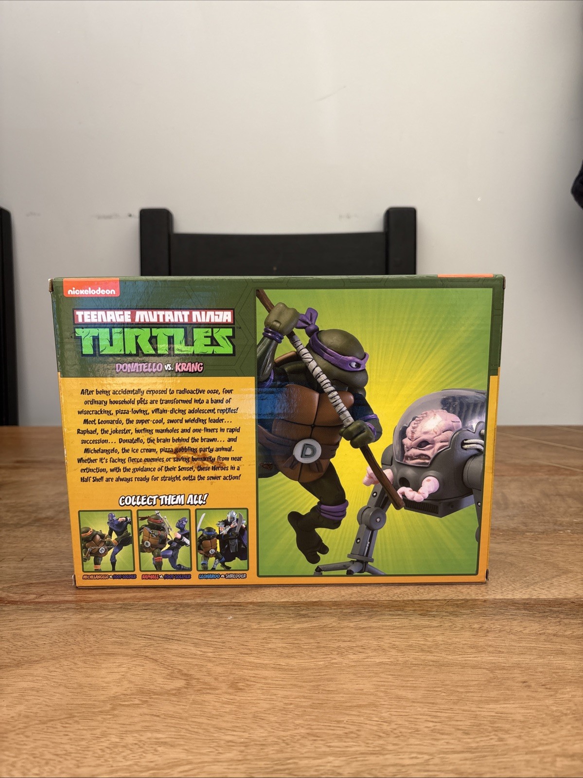 NECA Donatello Vs Krang Toon 2 Pack Teenage Mutant Ninja Turtles TMNT Figures - Image 6