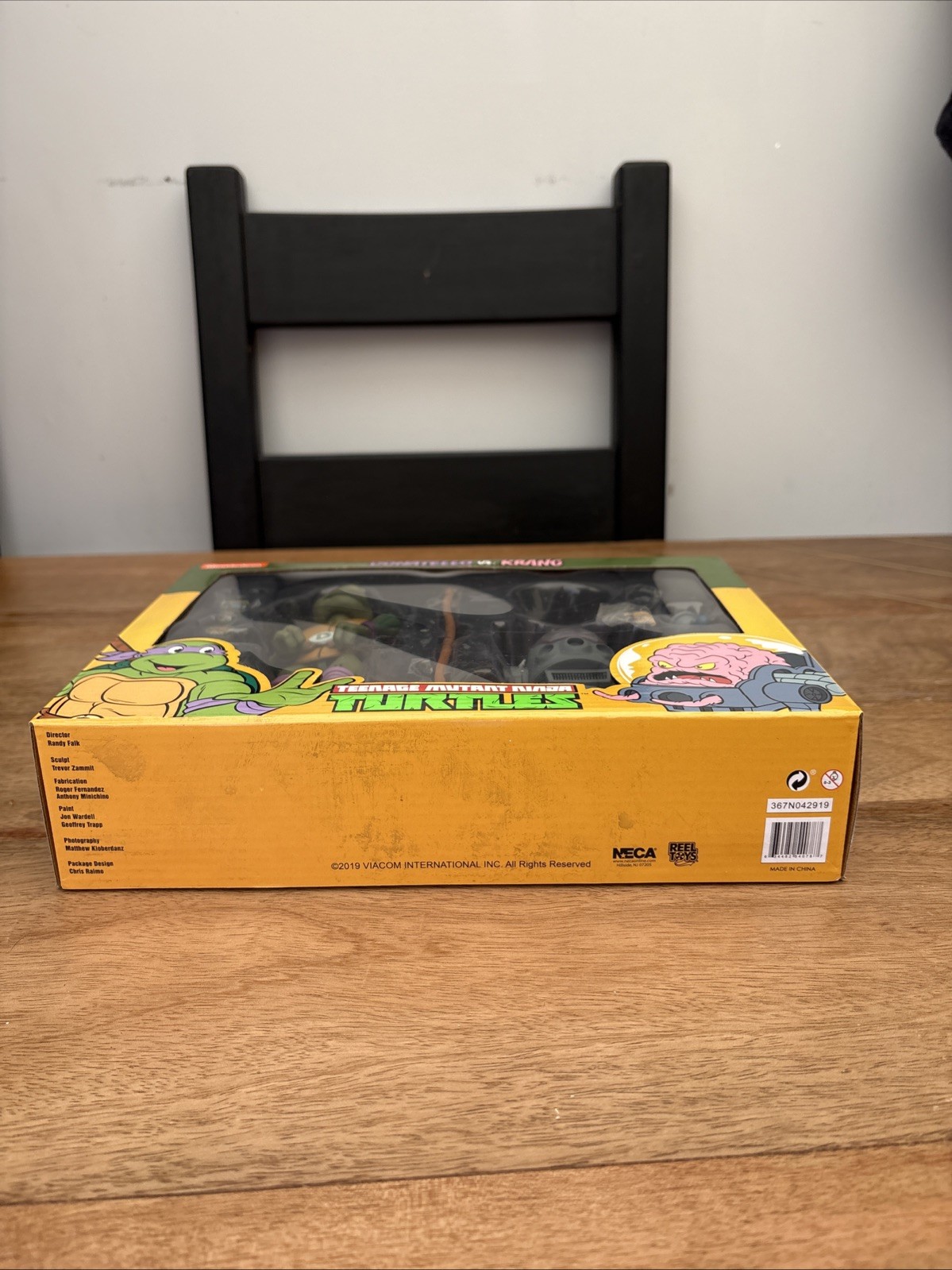 NECA Donatello Vs Krang Toon 2 Pack Teenage Mutant Ninja Turtles TMNT Figures - Image 9