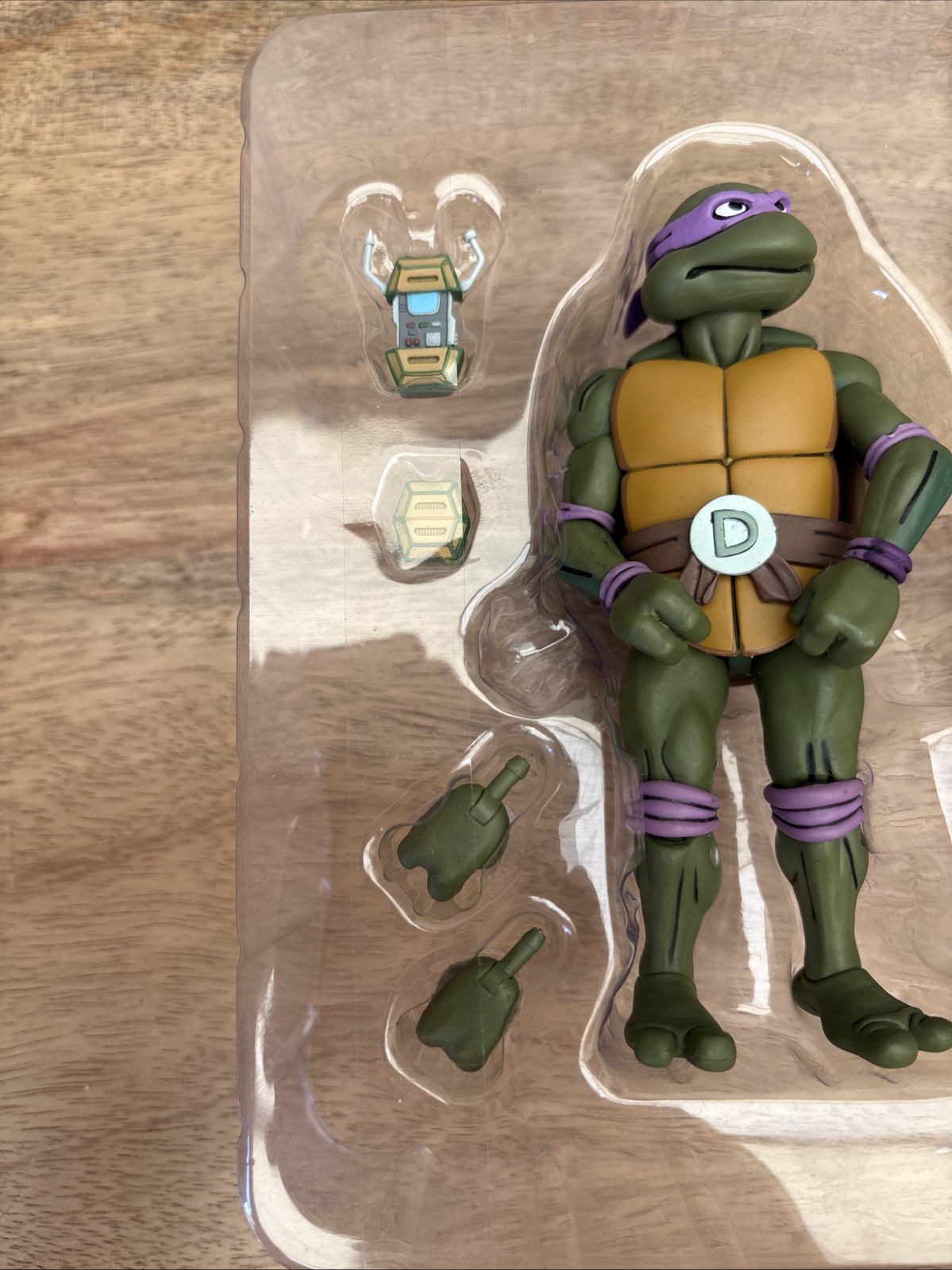 NECA Donatello Vs Krang Toon 2 Pack Teenage Mutant Ninja Turtles TMNT Figures - Image 13