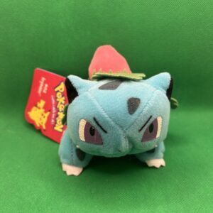 Vintage Pokemon Beanie Plush #02 IVYSAUR 6" Hasbro 1999 With Tags Rare