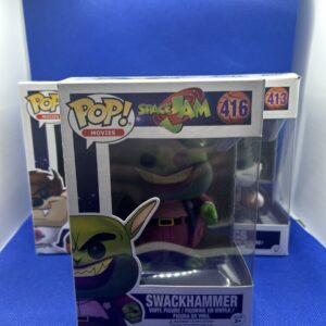 Funko POP Movies Space Jam Bugs And TAZ  #413 AND #414 Plus Swackhammer