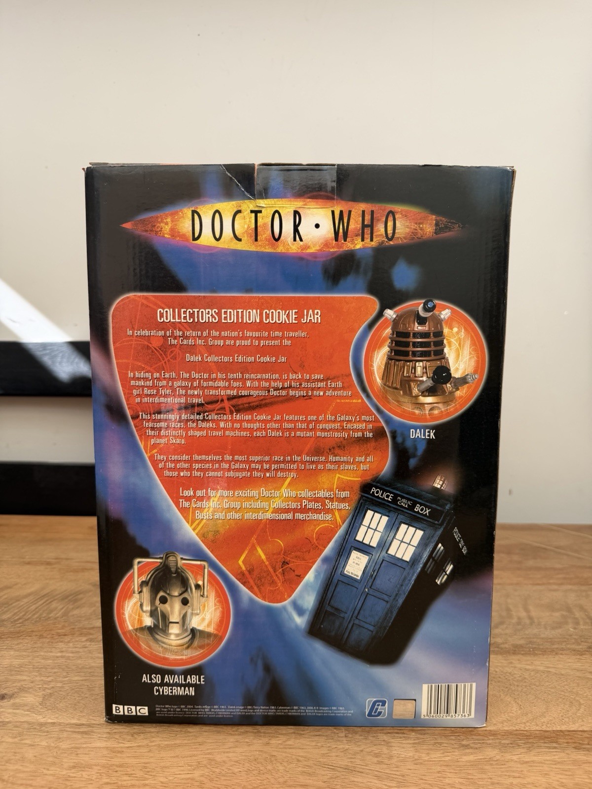 collectors edtion dalek cookie jar - Image 3