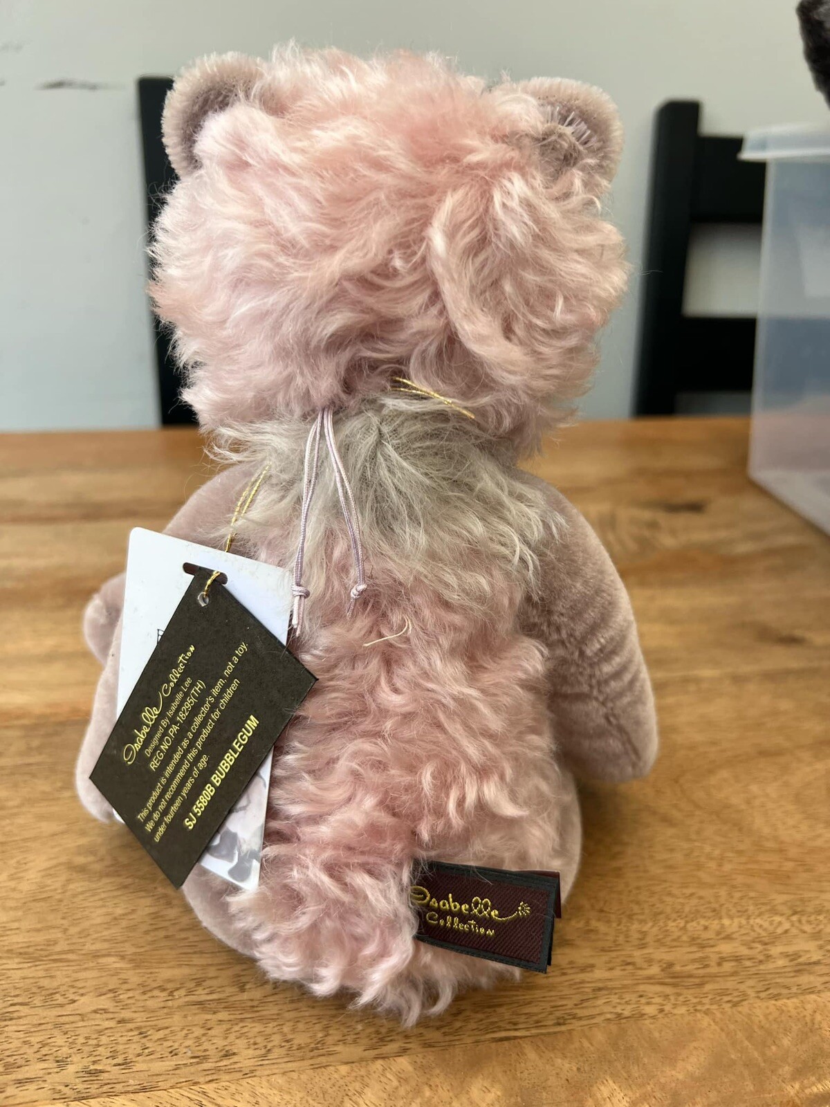 Charlie Bears Rare Mohair Bubblegum Limited Edition of 350 with tags - Image 3