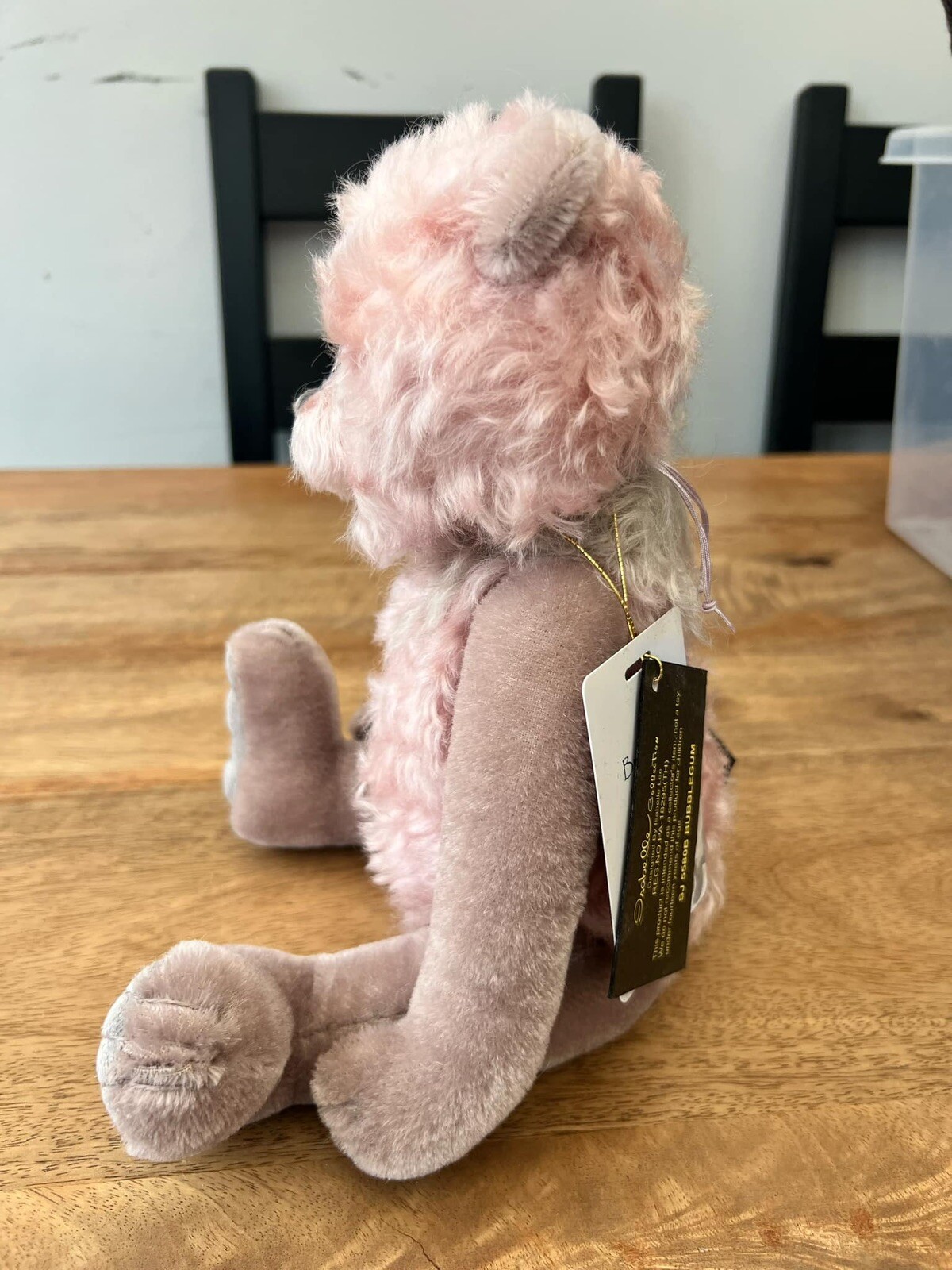 Charlie Bears Rare Mohair Bubblegum Limited Edition of 350 with tags - Image 4