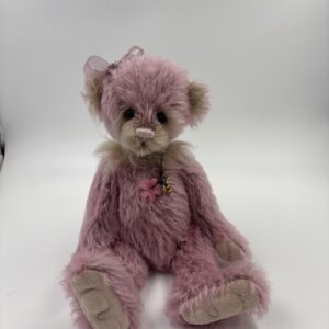 Charlie Bears Clematis Mohair Limited Edition Rare Find Sweet Face Adorable 🩷💜