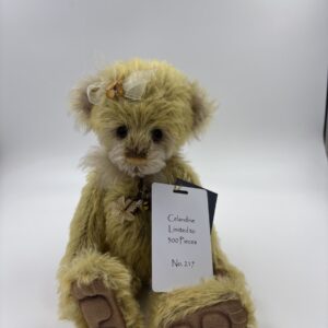 Charlie Bears Celandine Mohair Limited Edition Retired Rare Sweet Face 🩷💜