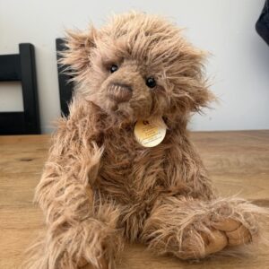 Charlie Bears Farthing Teddy Bear Brown Fluffy  CB125147B