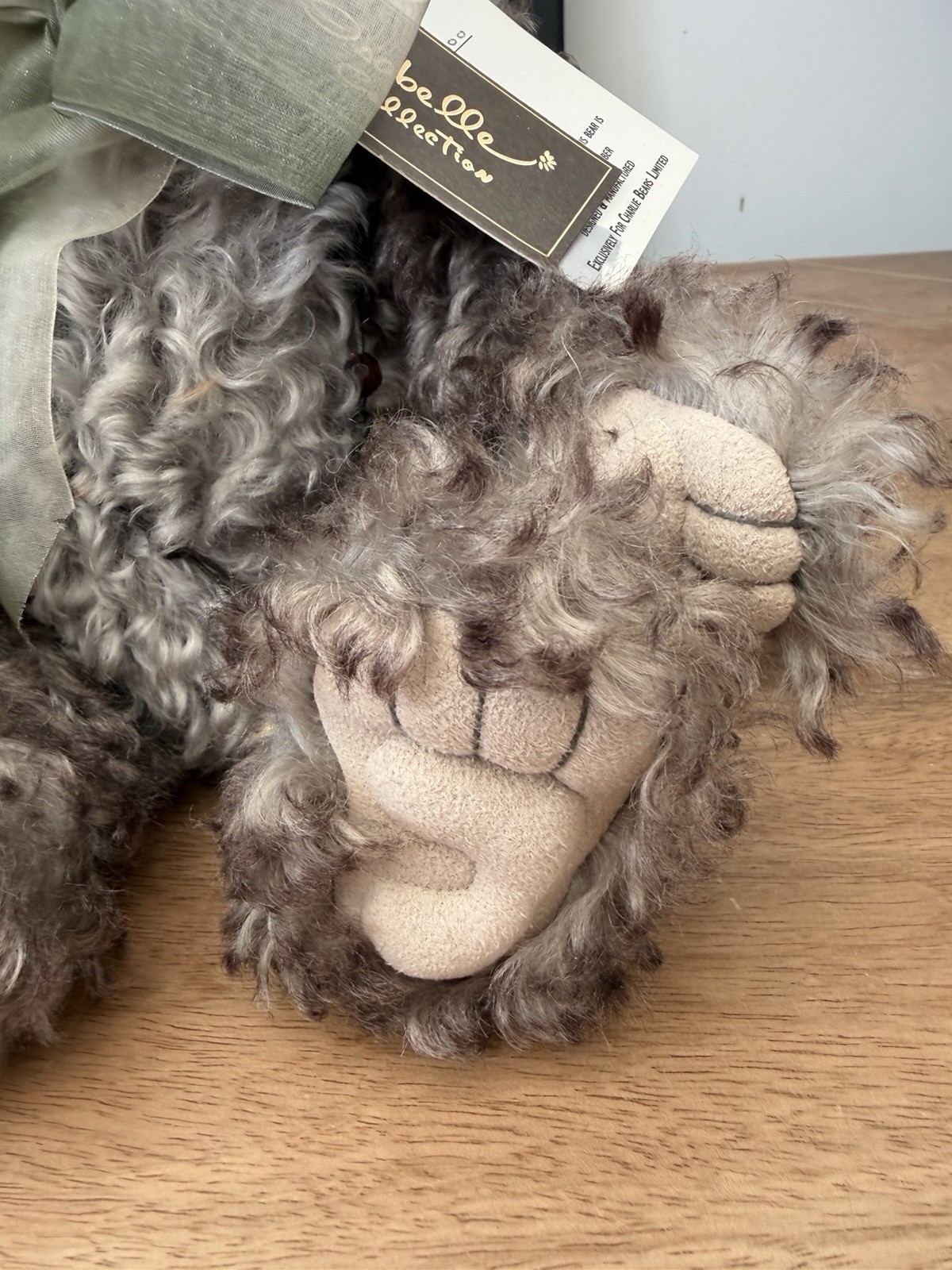 Charlie Bears Earl Collectors teddy bear limited edition now retired From 2011 - Image 3
