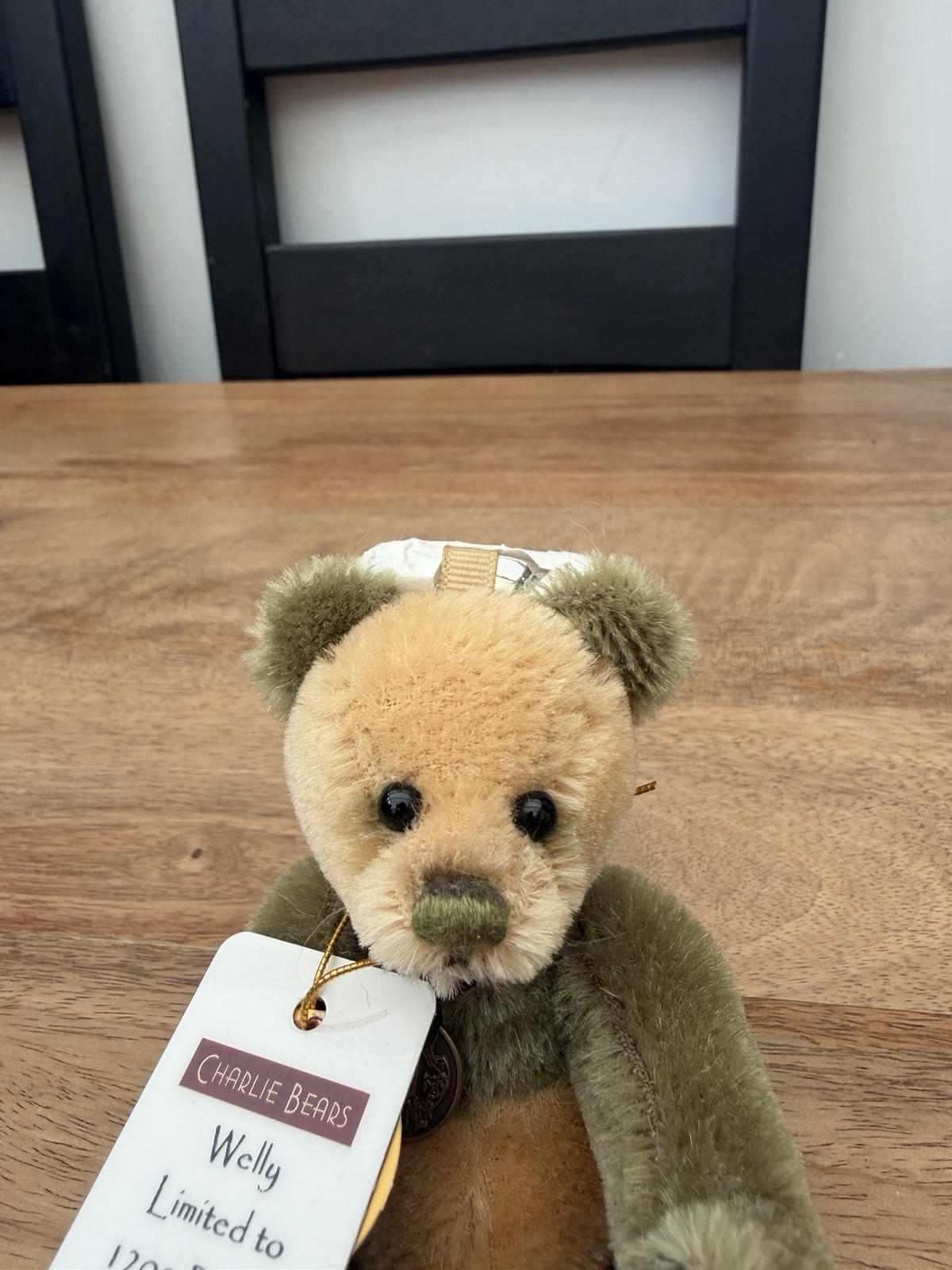 Charlie Bear Plush Welly Limited Edition Collection Bear - Image 2