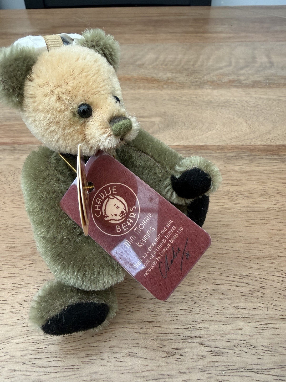 Charlie Bear Plush Welly Limited Edition Collection Bear - Image 3