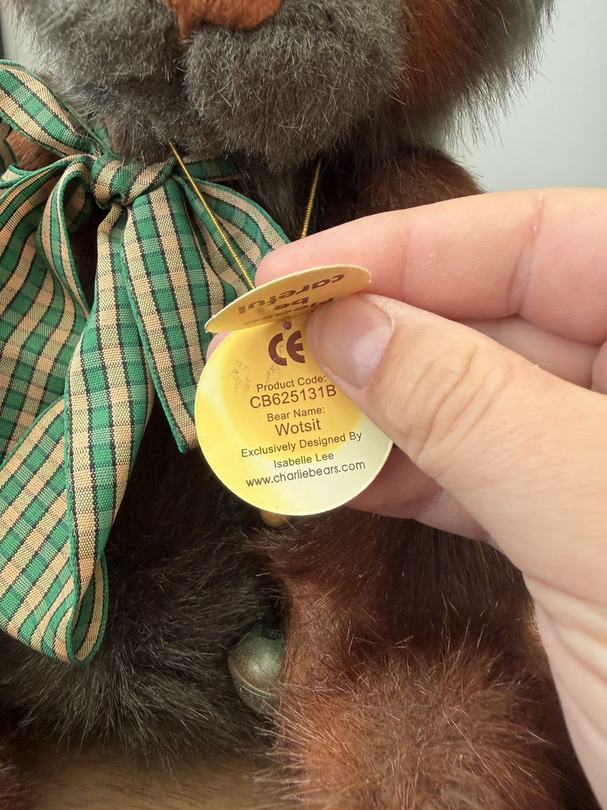 Charlie Bears Wotsit - Retired And With Tag’s - Designed By Isabelle Lee - Image 5