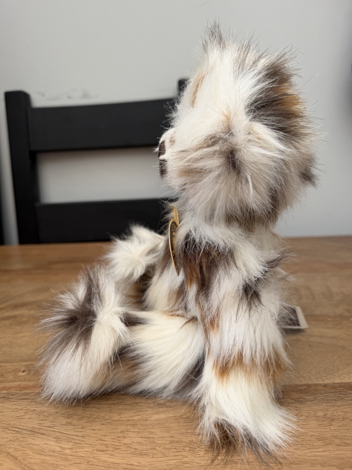 Retired Charlie Bear Fluff plush jointed bear - Image 6