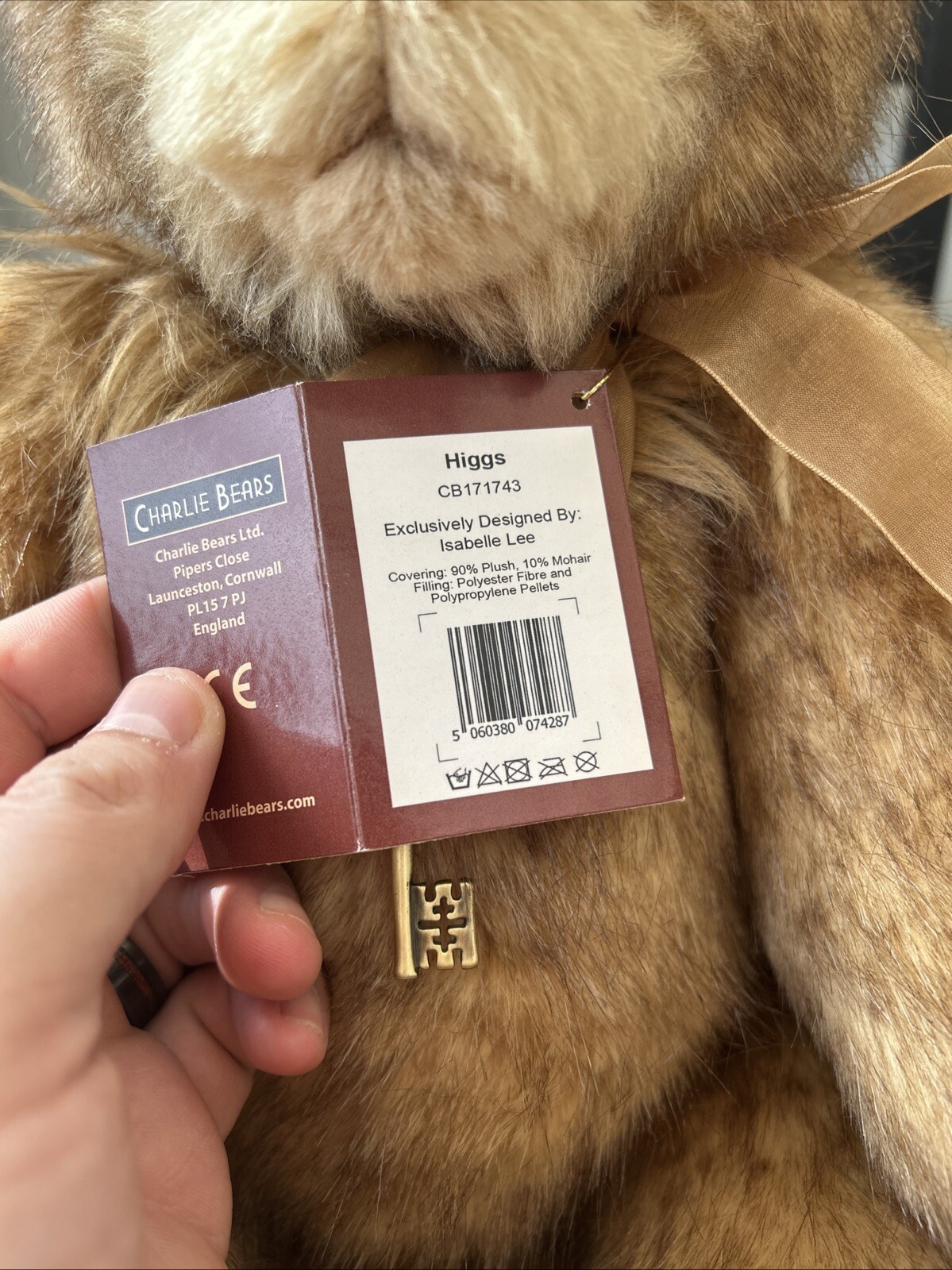 Charlie Bears 'Higgs'. Excellent condition. - Image 3