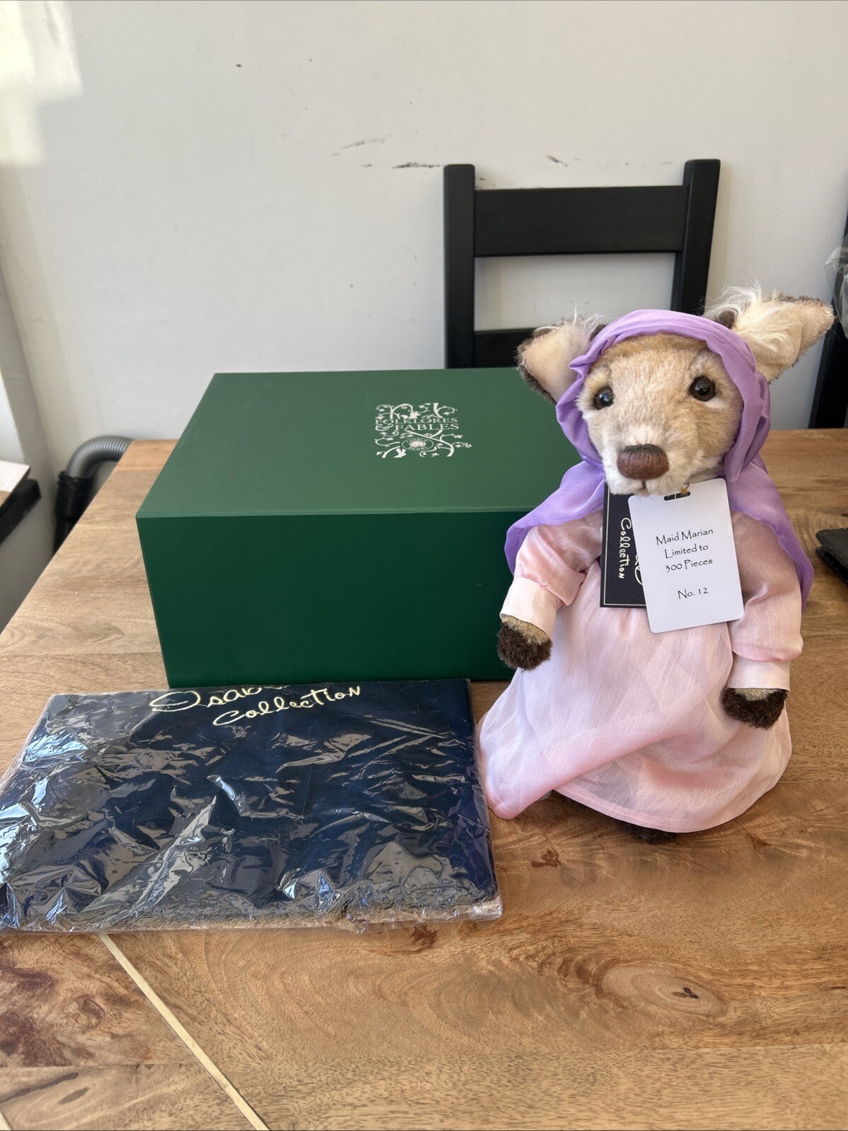 Charlie Bear Maid Marian Rare Limited Only 300 Made 