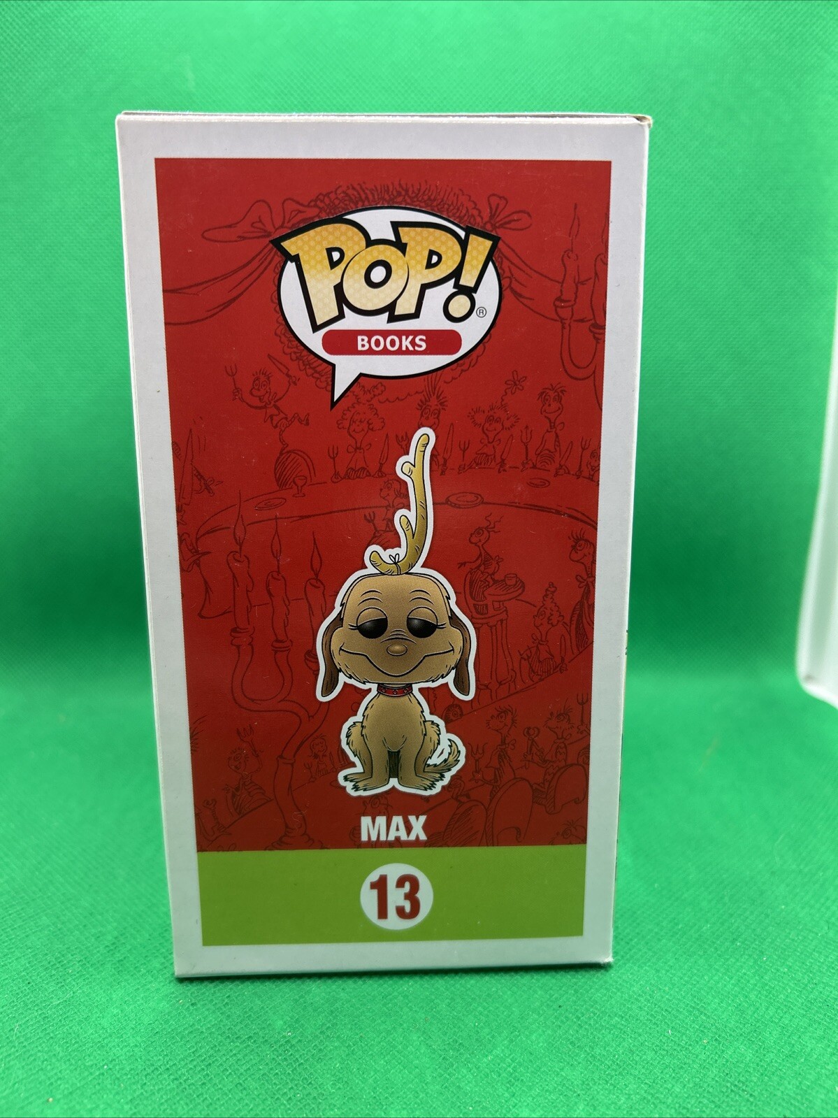 Funko Pop! Dr. Seuss The Grinch - Max (Flocked) Go! Calendar Club Exclusive - Image 5