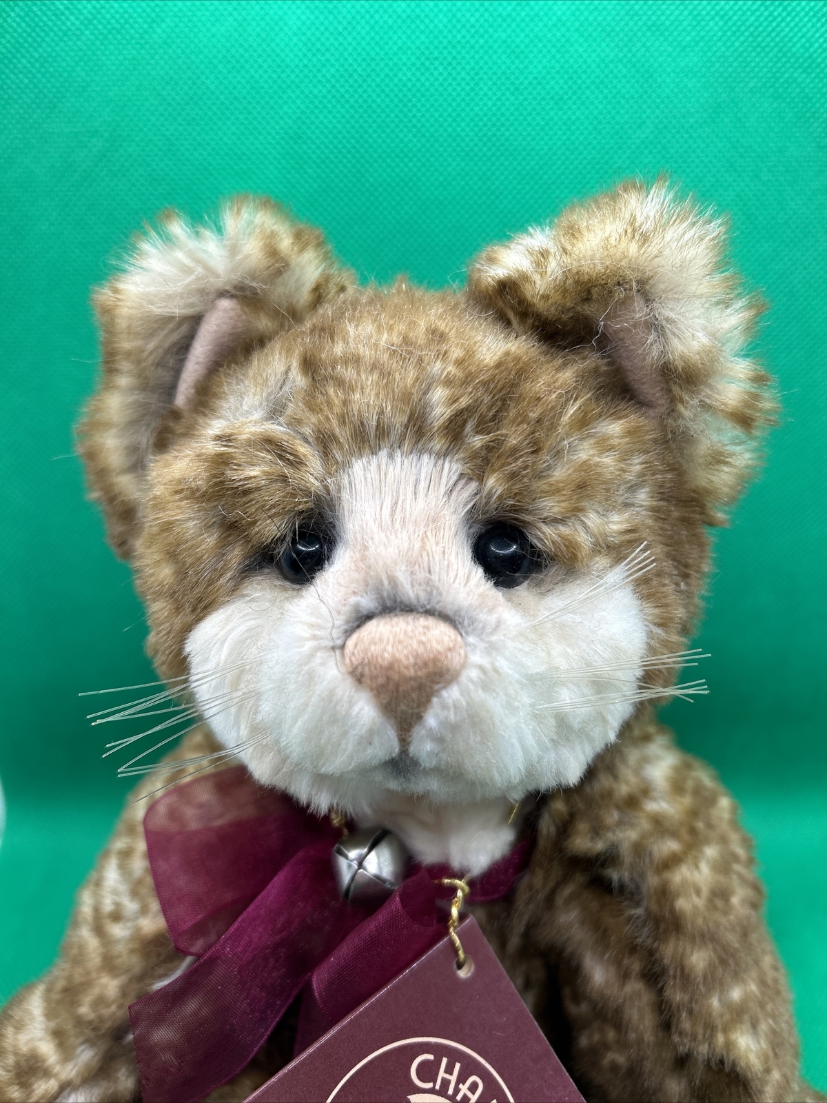 Charlie Bears Mittens Cat With Tag - Image 7