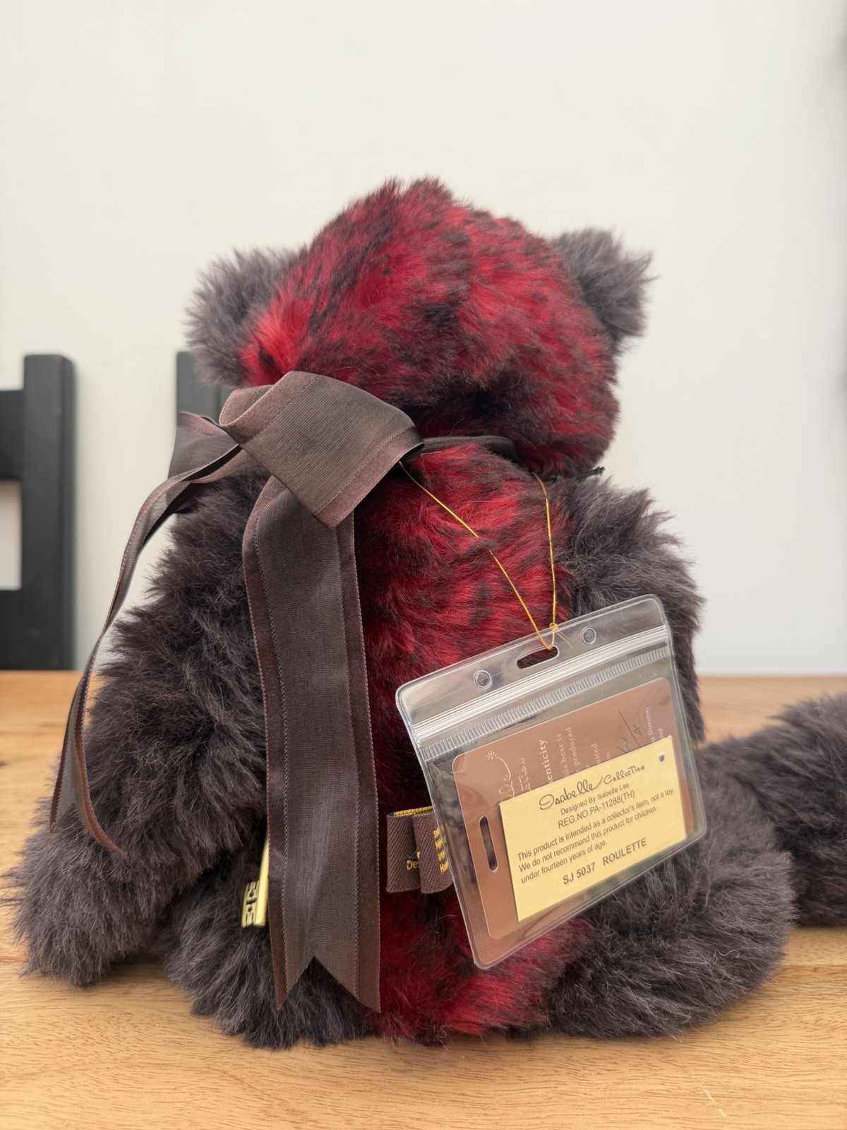 Charlie Bears ROULETTE Isabelle Collection Ltd Ed 382 of 500 - Image 6