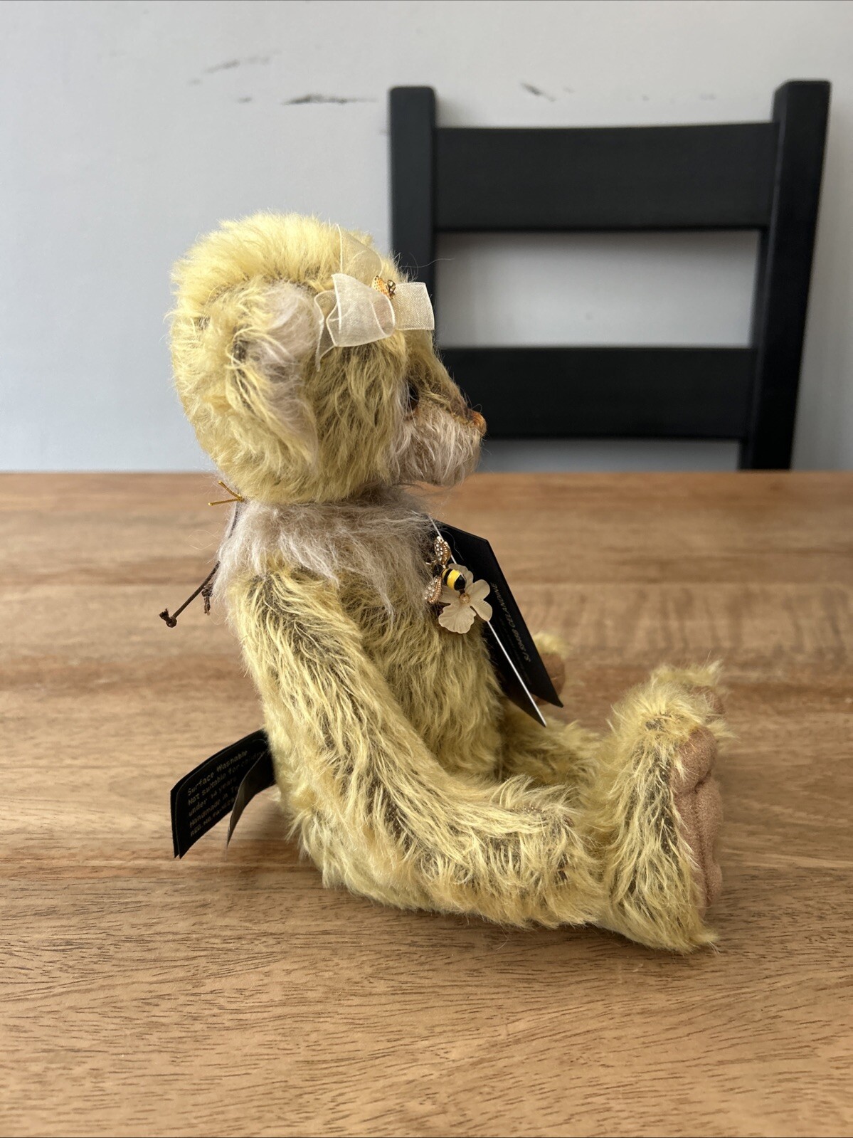 Charlie Bears Celandine Mohair Limited Edition Retired Rare Sweet Face 🩷💜 - Image 5