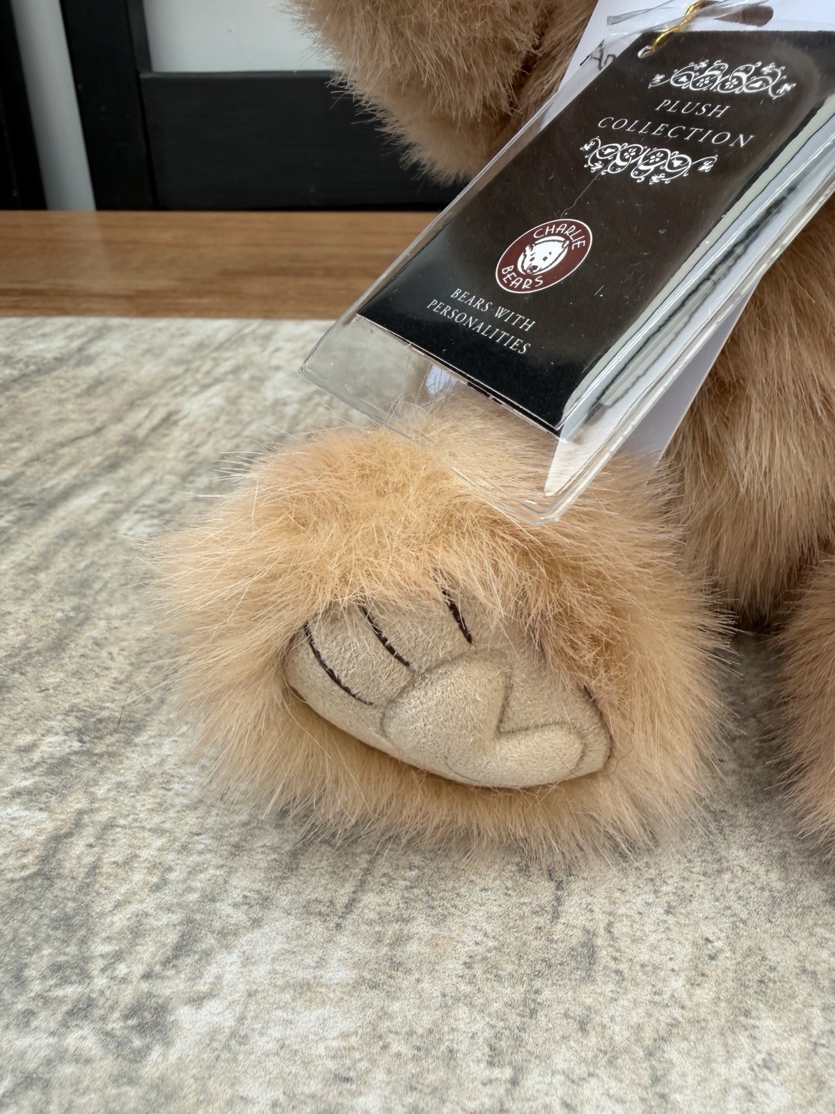 Charlie Bear Hand Signed Anniversary Scribbles with All Tags. Rare. - Image 5