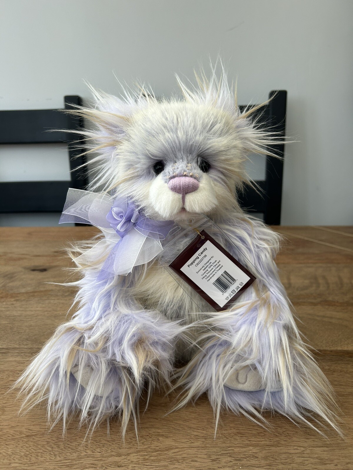 Charlie Bears Popping Candy Retired Teddy Bear from the 2022 Plush Collection