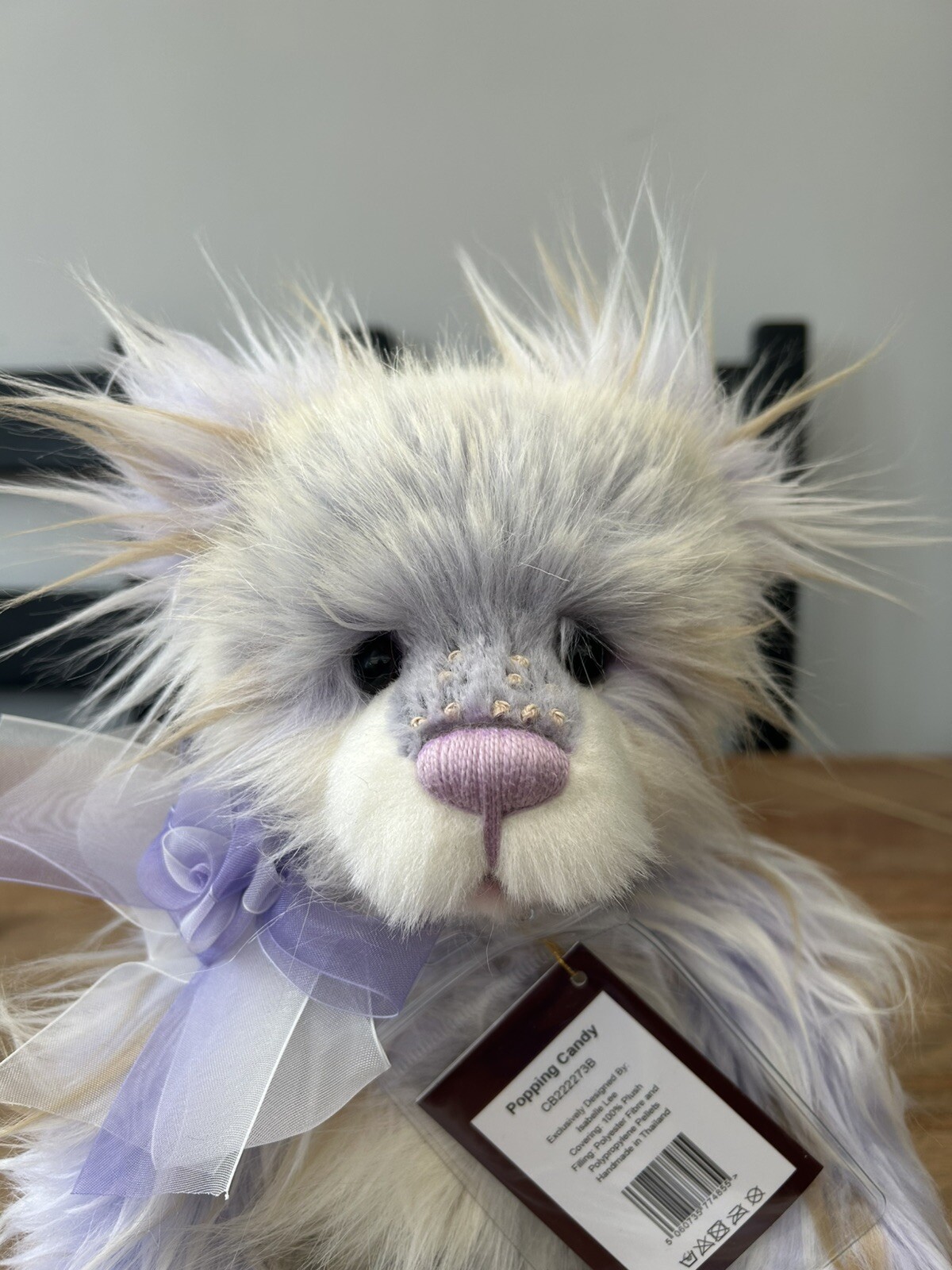 Charlie Bears Popping Candy Retired Teddy Bear from the 2022 Plush Collection - Image 2