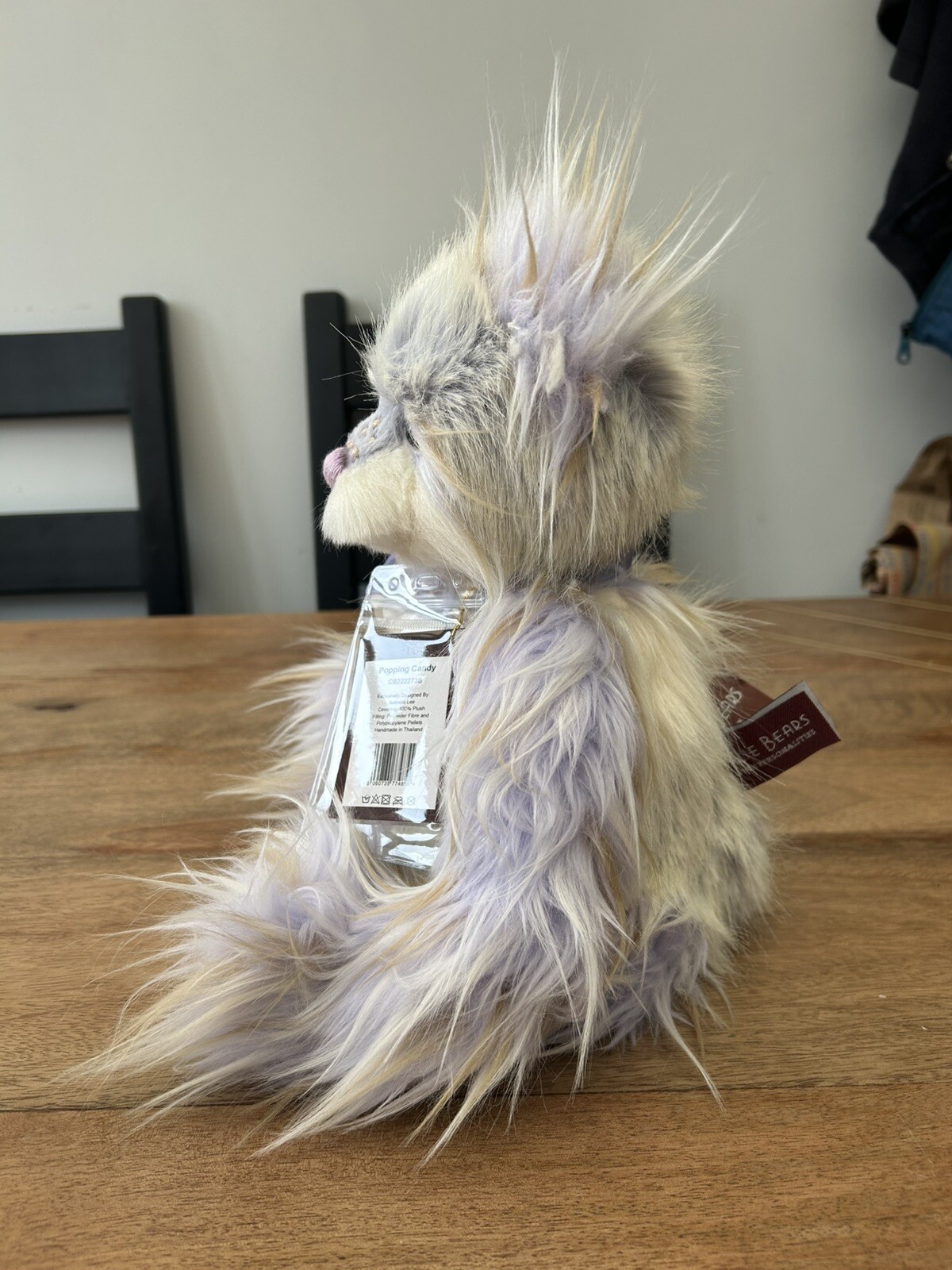 Charlie Bears Popping Candy Retired Teddy Bear from the 2022 Plush Collection - Image 5
