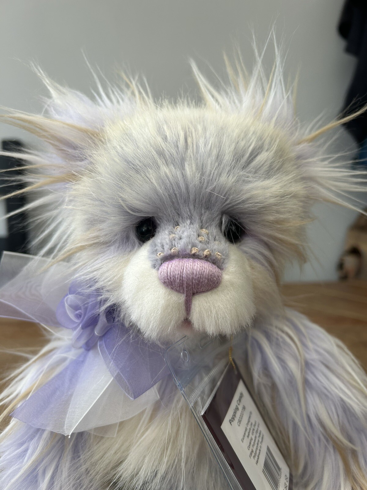 Charlie Bears Popping Candy Retired Teddy Bear from the 2022 Plush Collection - Image 6