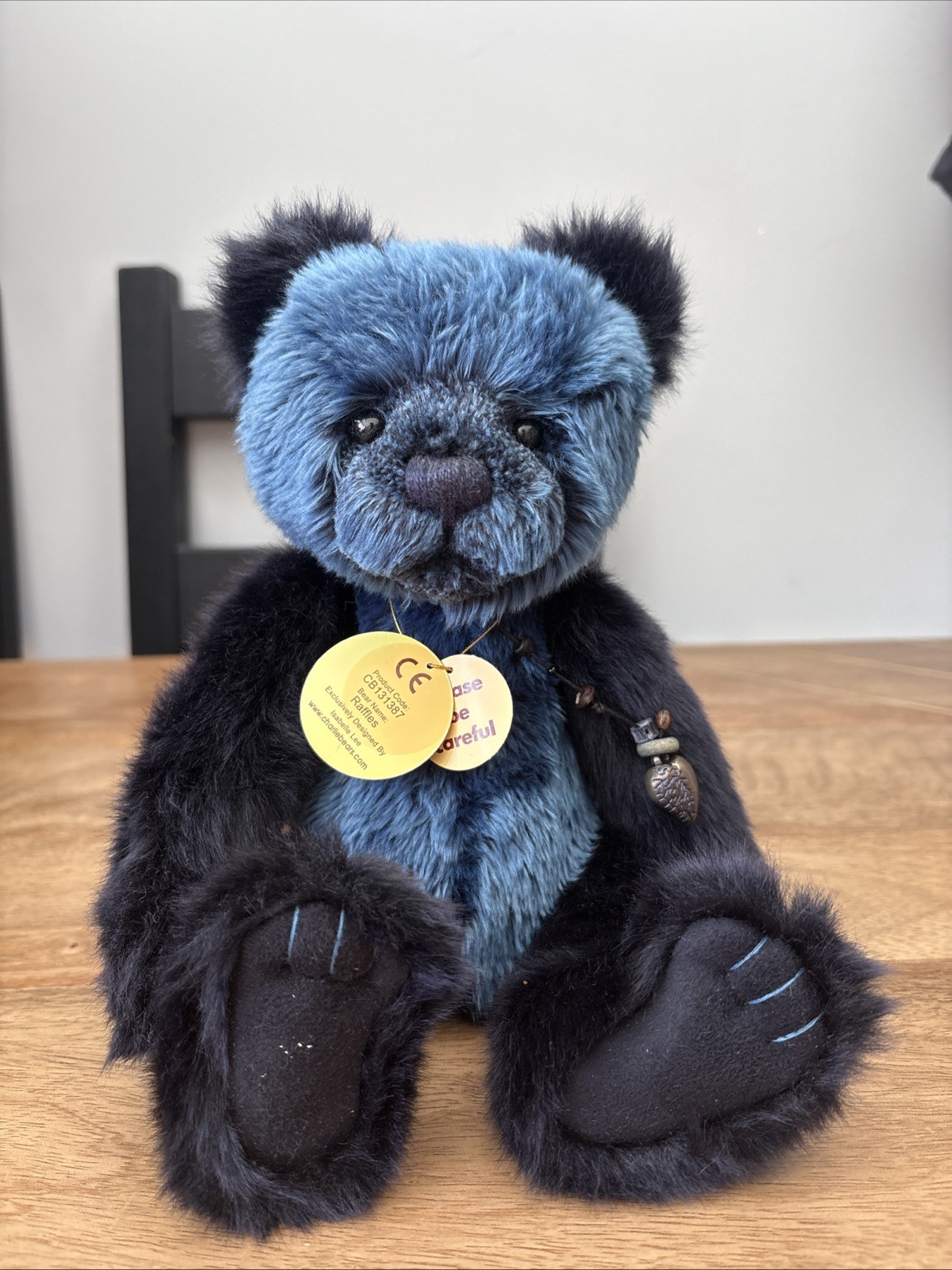 Charlie Bears RAFFLES Tagged