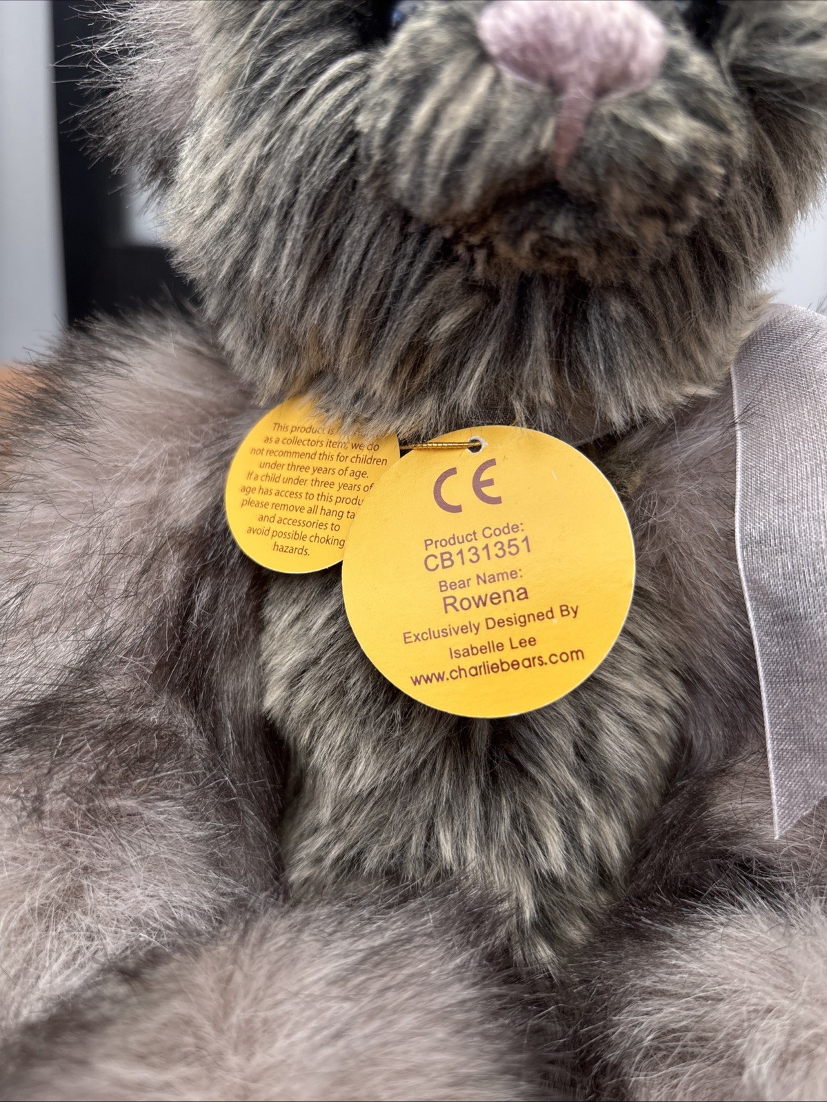 Charlie Bears Rowena CB131351 Isabelle Lee BNWT Retired - Image 3