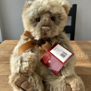Charlie Bears Retired Briscoe Teddy Bear from 2019 Plush Secret Collection