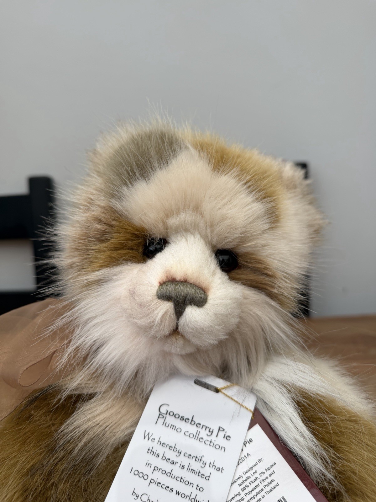 Charlie Bear Gooseberry Pie - Image 2
