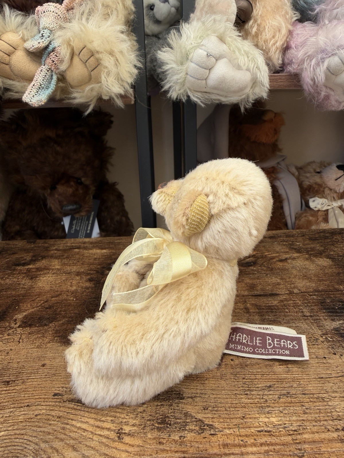 Charlie Bear Yo Yo Lovely Little Mohair Bear. Very Good Condition With Tags - Image 6