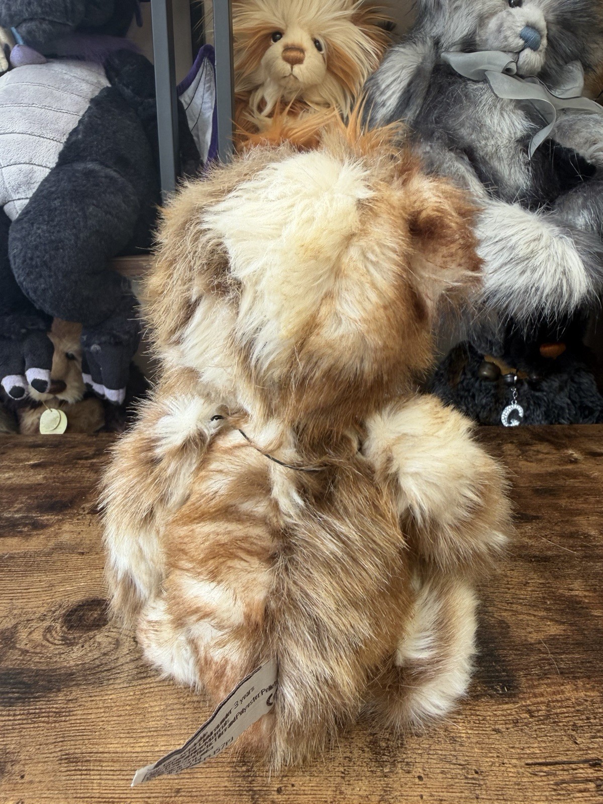 Charlie Bears Tickle Teddy Bear Heather Lyell Design Tagged - Image 5