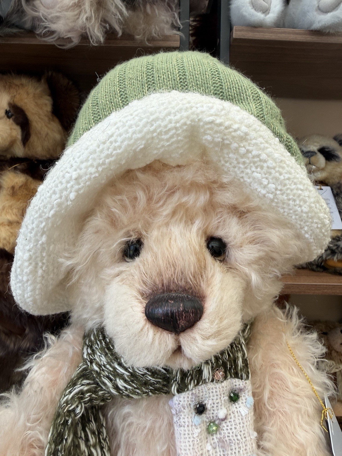 charlie bears PJ's 2021 24 inch mohair large no.26 of 350 - Image 3