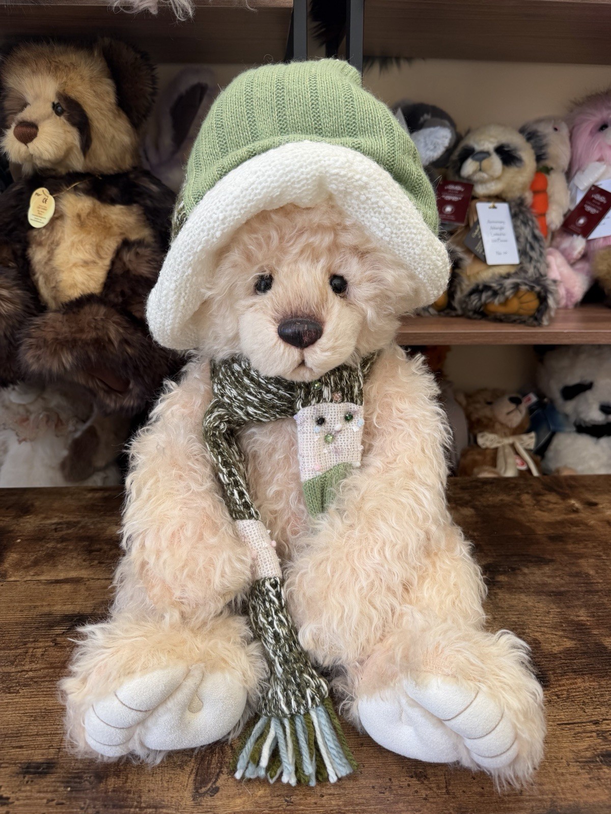 charlie bears PJ's 2021 24 inch mohair large no.26 of 350 - Image 7
