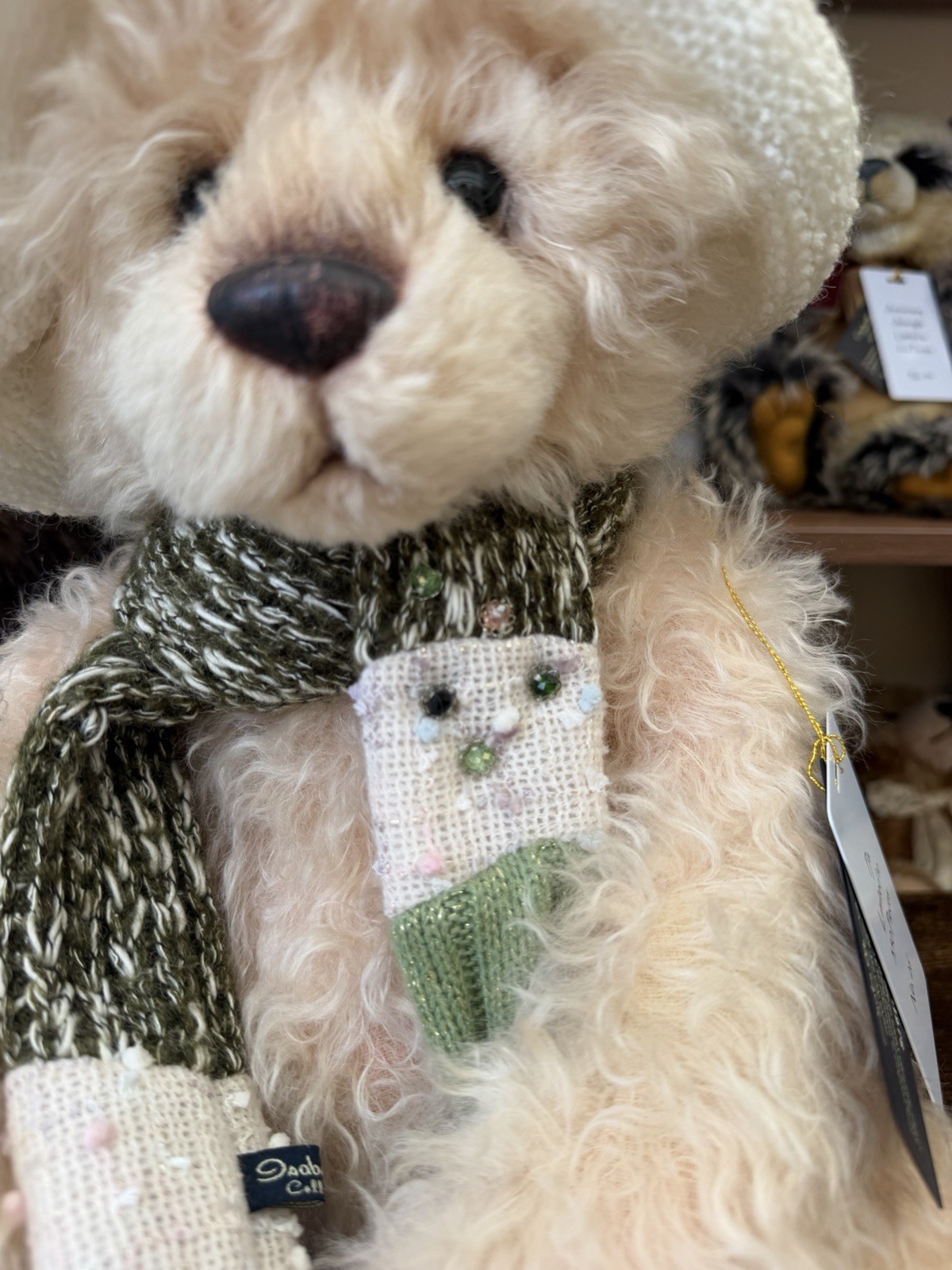 charlie bears PJ's 2021 24 inch mohair large no.26 of 350 - Image 13