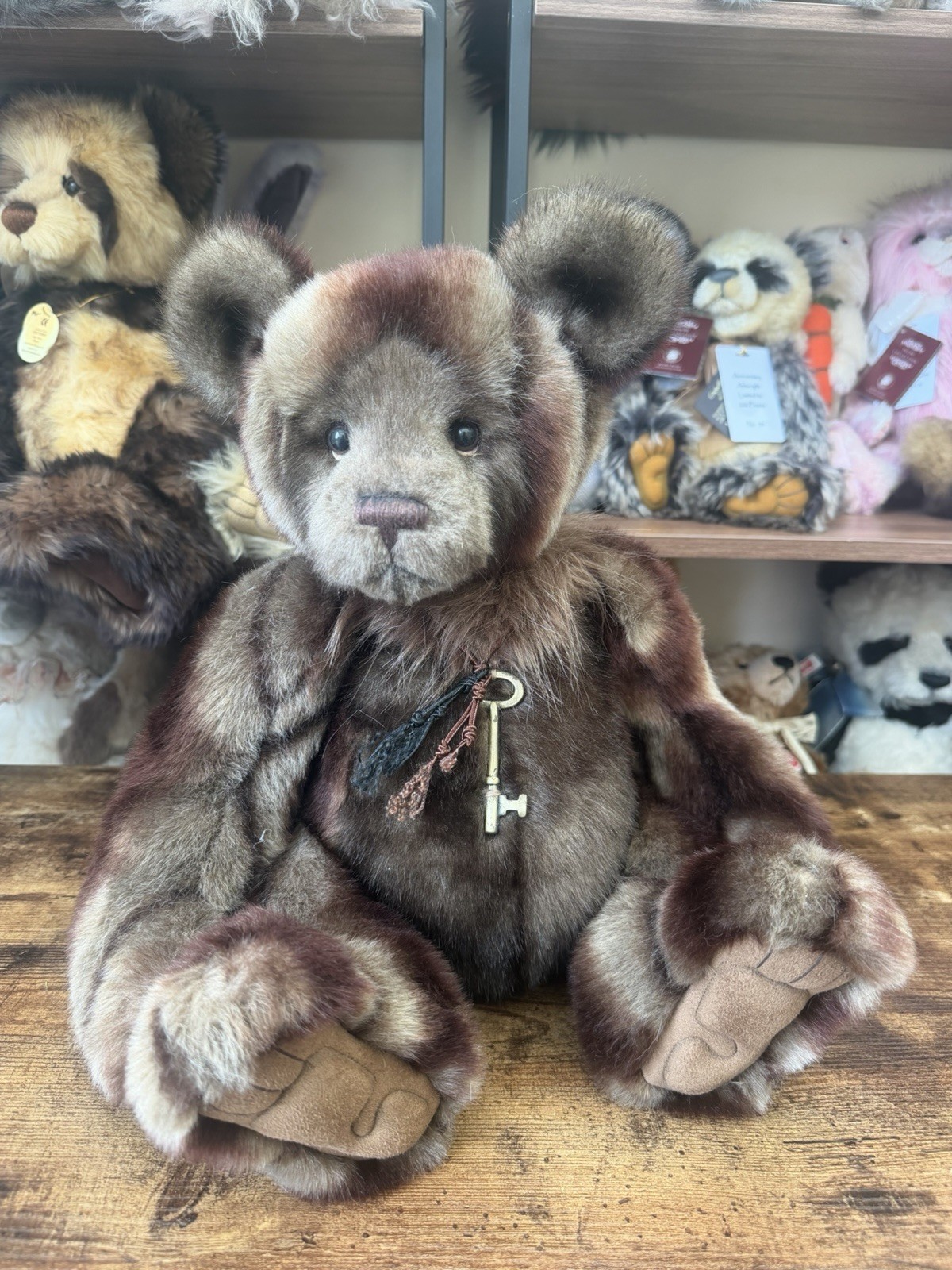 Retired Charlie bear Shane 50cm 2018 collection Isabelle Lee