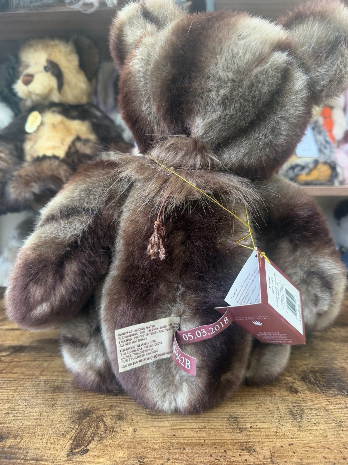 Retired Charlie bear Shane 50cm 2018 collection Isabelle Lee - Image 7