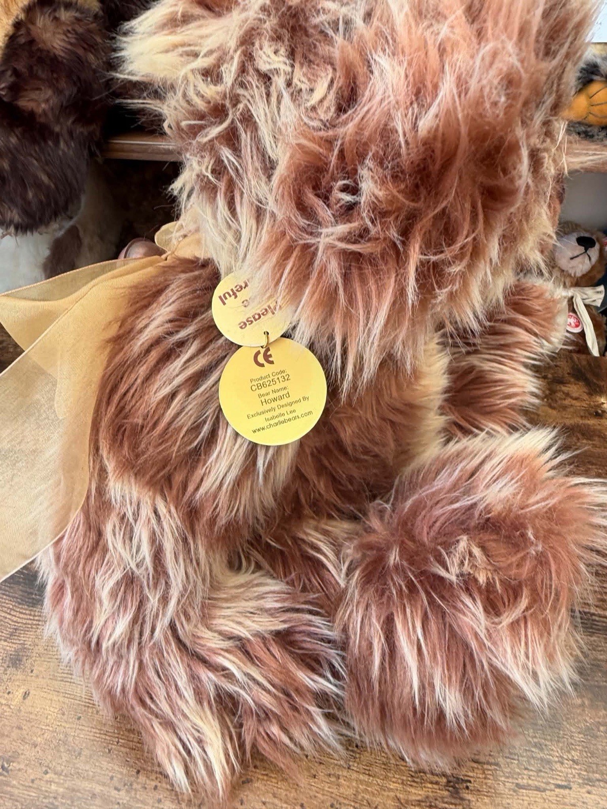 Charlie Bears Howard, 46cm, retired, 2012 collection - Image 4