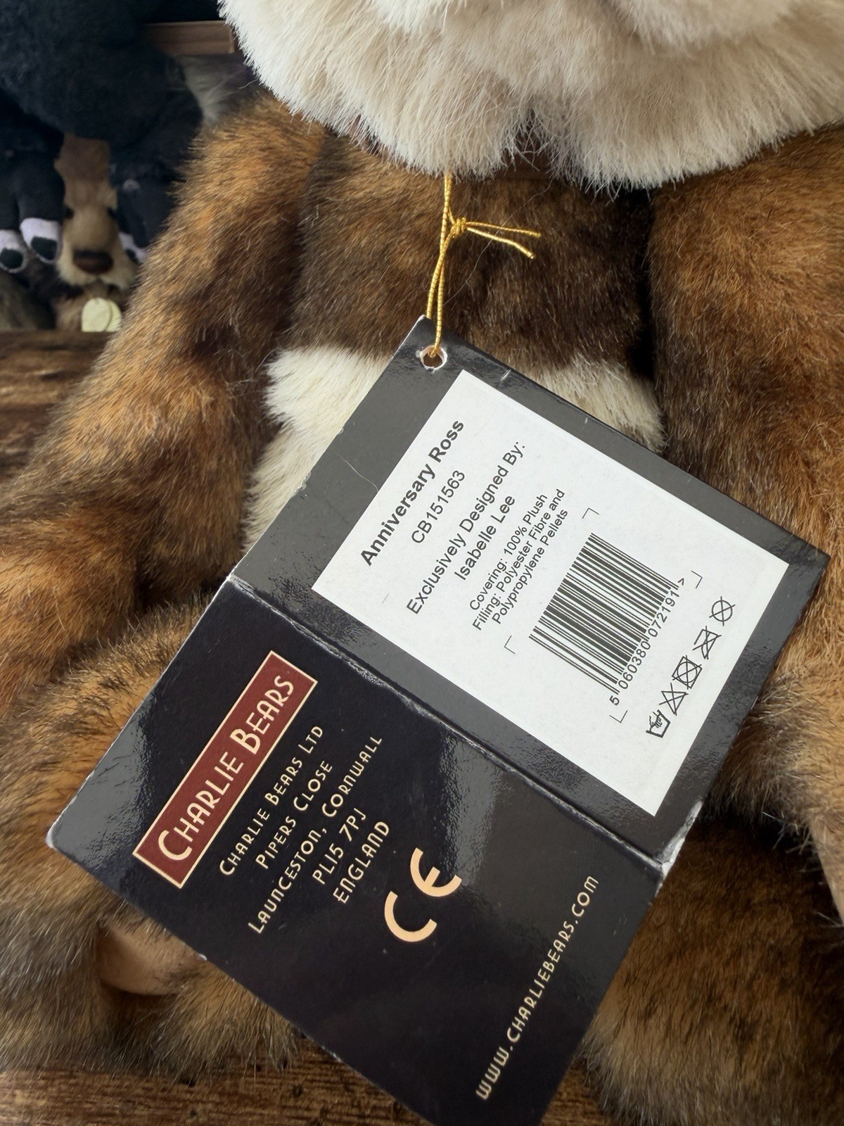 Charlie Bears Anniversary Ross 2015 Collection - Image 3