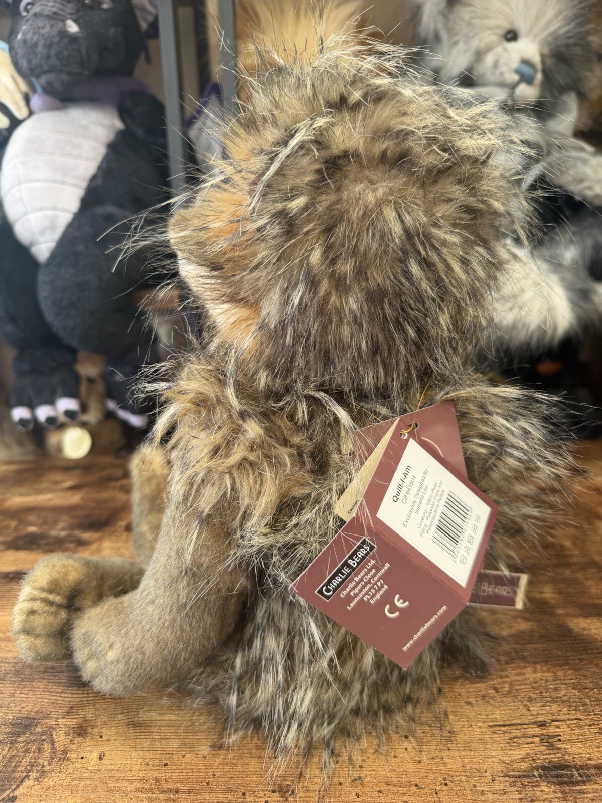 Charlie Bears Quill I Am Hedgehog Porcupine Plush Bear - Image 7