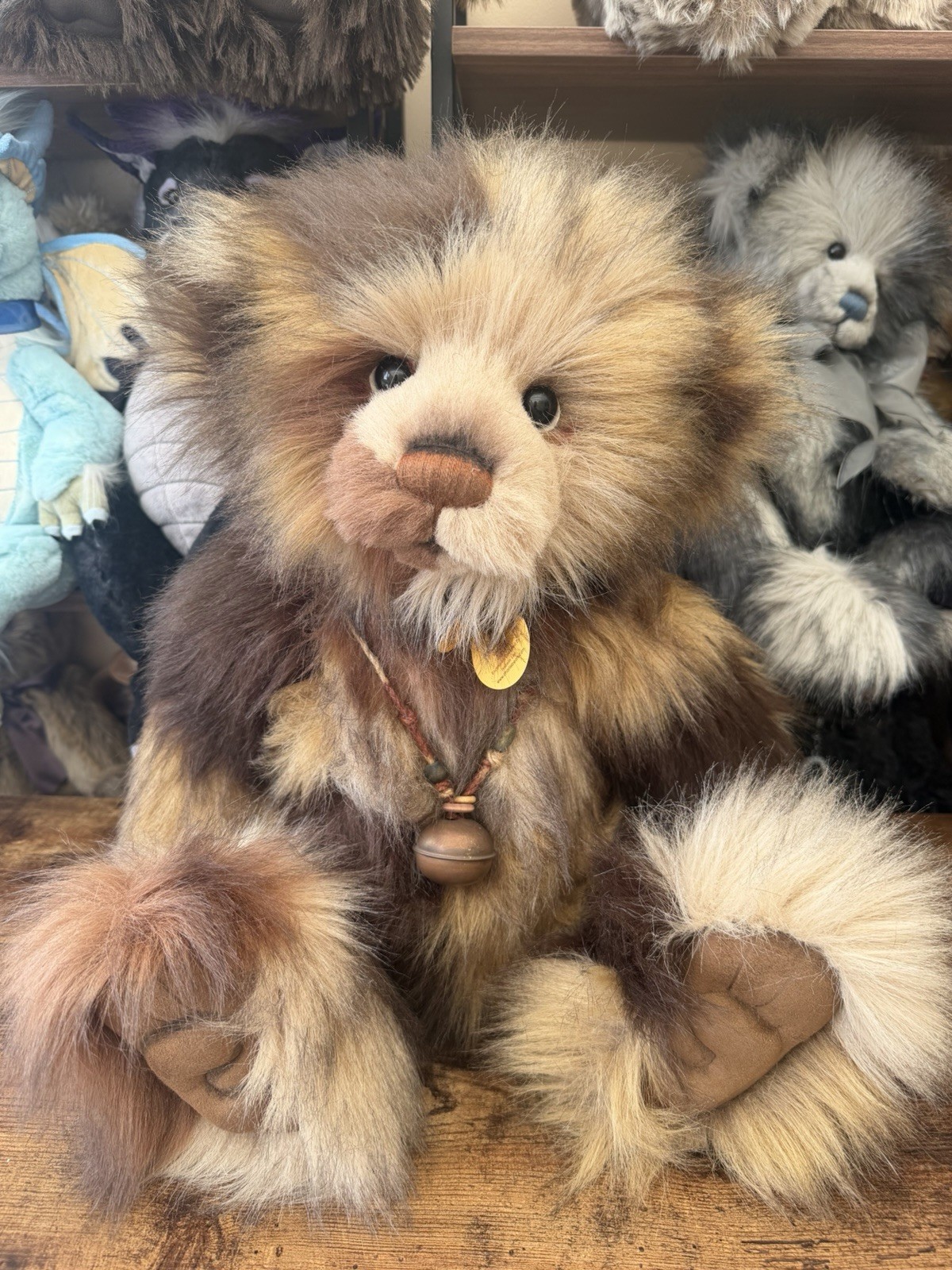 Charlie Bears Jigsaw teddy bear, model number CB131357 H08