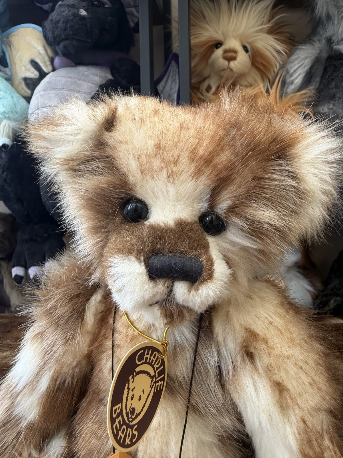Charlie Bears Tickle Teddy Bear Heather Lyell Design Tagged - Image 2