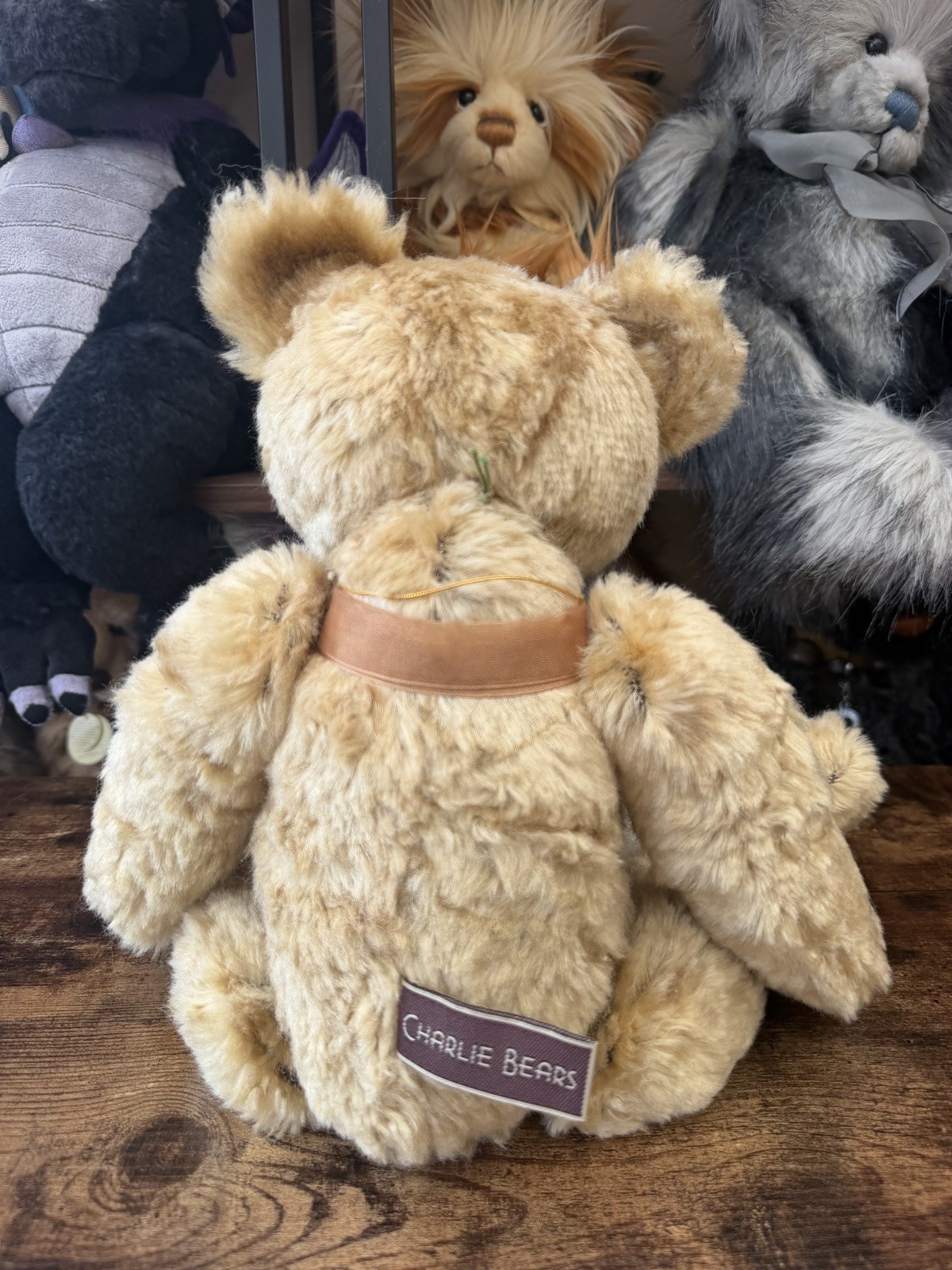 Charlie Bears - "Chip" - by Isabelle Lee - CB131399A - 41cm, Gold Plush - Image 5