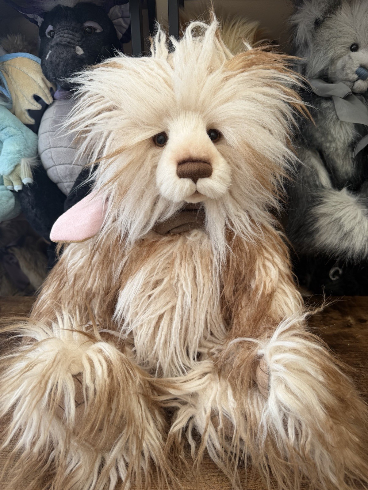 Charlie Bears RACHAEL NEW WITH TAGS,2023 RTD,23"/58CM TALL,5 WAY JOINTED PLUSH