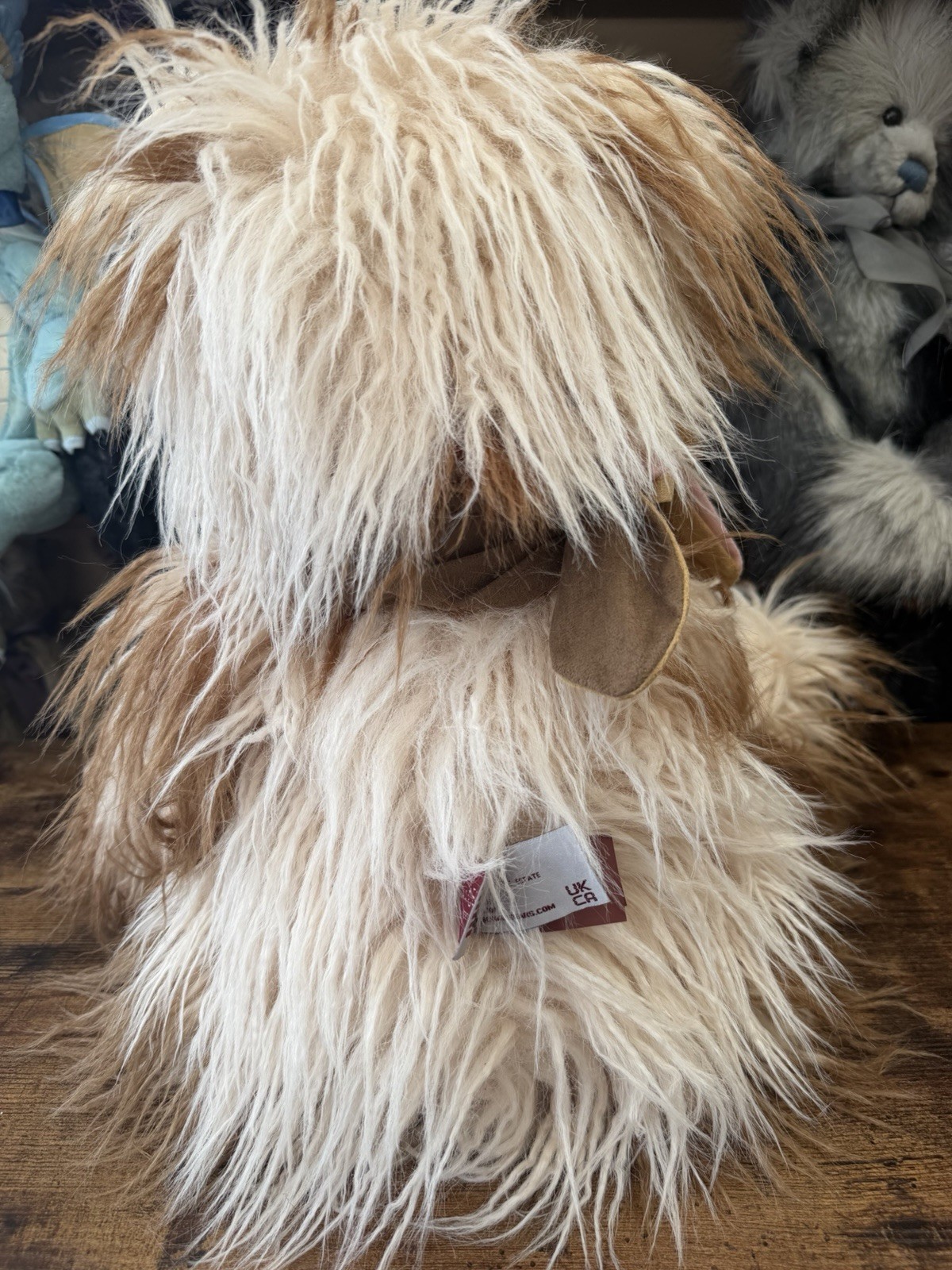 Charlie Bears RACHAEL NEW WITH TAGS,2023 RTD,23"/58CM TALL,5 WAY JOINTED PLUSH - Image 7